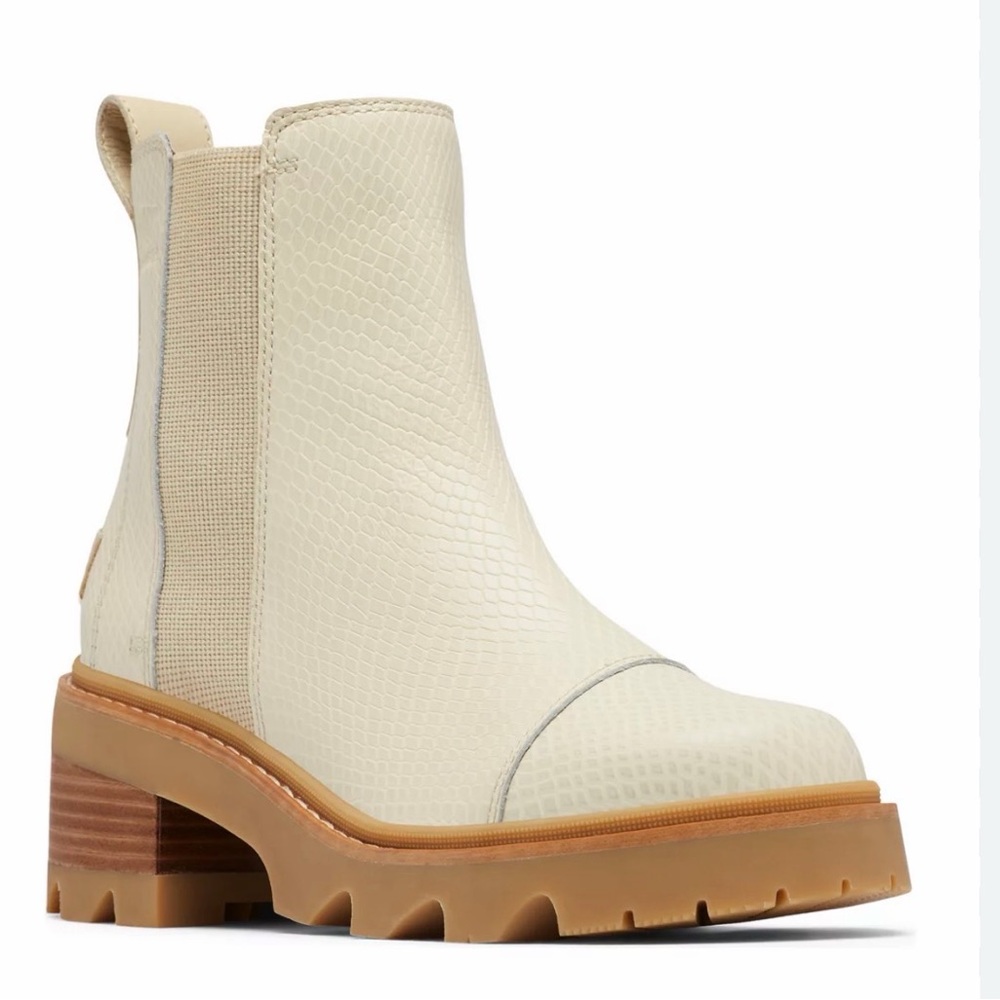 Sorel Joan Now Chelsea Boots Sz 9 Crushed Clay